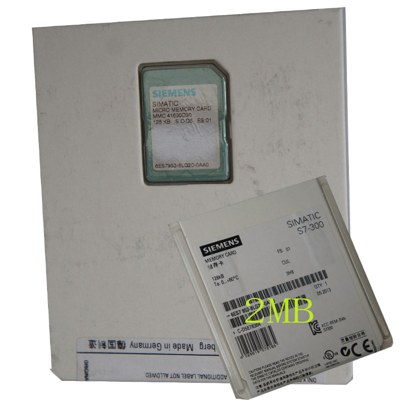 SIMATIC S7, MMC card 2MB 6ES7953-8LL31-0AA0