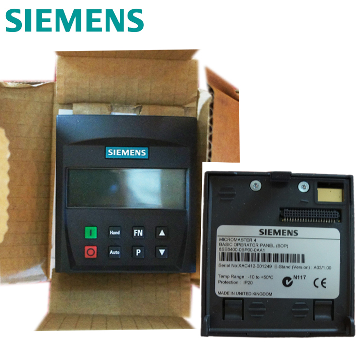 Siemens MM400 frequency converter basic operation board 6SE6400-0BP00-0AA0