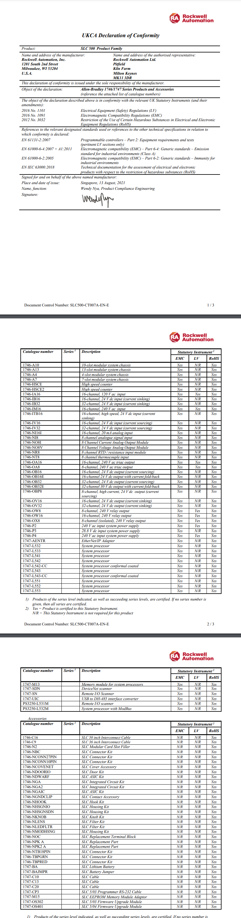 Allen-Bradley PLC 1746-IM4